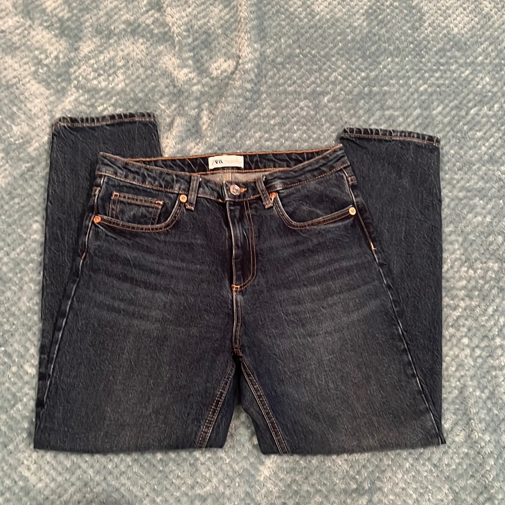 Zara blue jeans